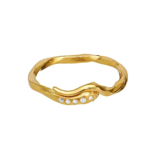 Maanesten Hera Ring 18kt Forgyldt Sølv - 4814A