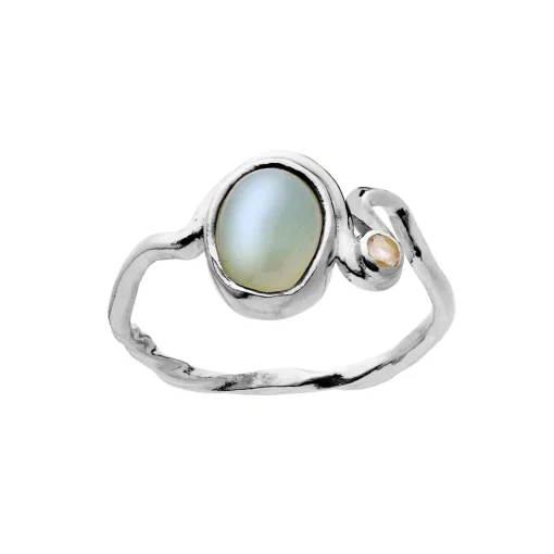 Maanesten Lorelei Ring Sølv