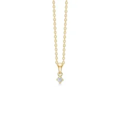 Mads Z 14 kt Crown Diamant Vedhæng 0.04 ct