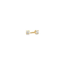 Mads Z 14 kt. Crown Diamant Øreringe 0.09 ct.