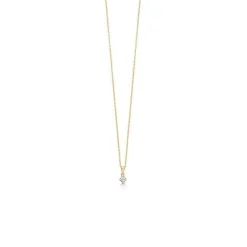 Mads Z 14 kt. Crown Diamant Vedhæng 0.09 ct.