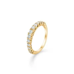 Mads Z 14 kt. Crown Princess Diamant Ring 0.50 ct.