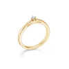 Mads Z 14 kt. Crown Ring Diamant 0.04 ct.
