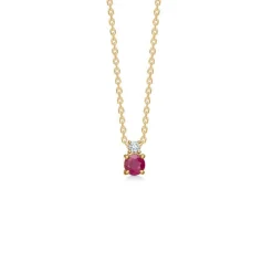 Mads Z 14 kt Ruby Dream Vedhæng Rubin & 0.04Ct - 1534072