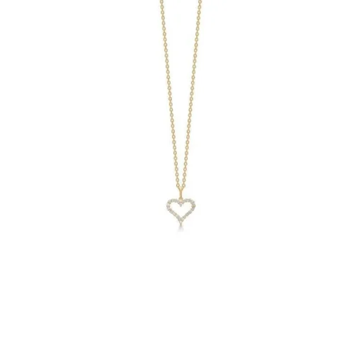 Mads Z 14 kt. Tender Heart vedhæng 0.20 ct.