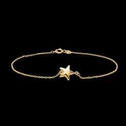 Mads Z Astra Lux 8kt Guld Armbånd Med Stjerne