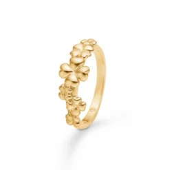 Mads Z Clover Love 14kt Guld Ring Med Firkløver