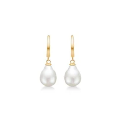 Mads Z 8kt Coco Ørering med Perle - 3313187