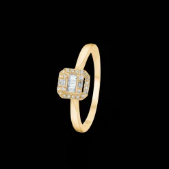 Mads Z 14kt Elizabeth Ring 0.18ct W.Si