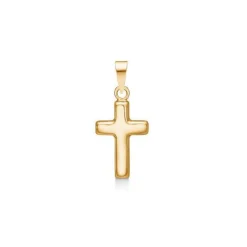 Mads Z 14kt Guld Kors 15mm