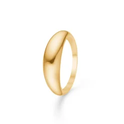 Mads Z 14kt Half Moon Ring - 1540092