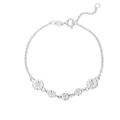 Marguerit Sølv Armbånd - 90117519-H