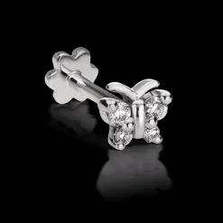 MARIA TASH Diamond Butterfly White Gold