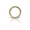 MARIA TASH 18kt Diamond Horizontal Eternity Hoop