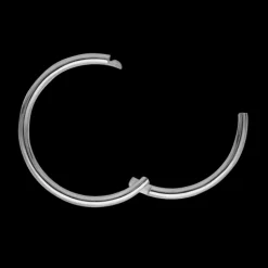 MARIA TASH 6.5mm Plain Ring 14kt hvidguld