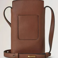Mulberry Clovelly Phone Pouch Micro Classic Grain Oak