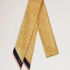 Mulberry Fantasy Logo Skinny Scarf
