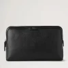 Mulberry Medium Cosmetic Pouch Small Classic Grain Black