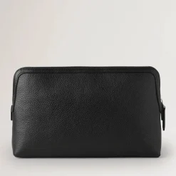 Mulberry Medium Cosmetic Pouch Small Classic Grain Black