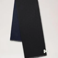 Mulberry Mens Scarf Tree Jacquard Midnight