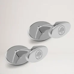 Mulberry Oval Tree and Rivet Cufflinks