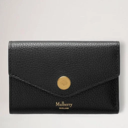 Mulberry Pung - Folded Multi-Card Wallet Balck