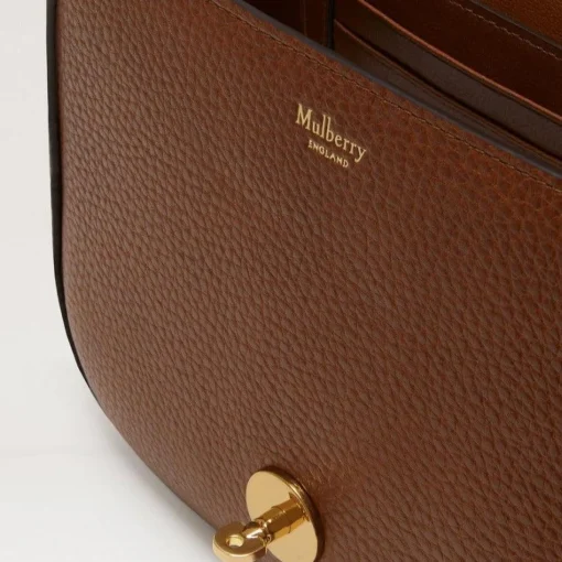 Mulberry Small Darley Satchel Oak Small Classic Grain