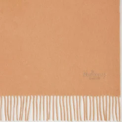 Mulberry Solid Merino Wool Scarf Camel