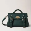 Mulberry Taske - Mini Alexa Heavy Grain Mulberry Green