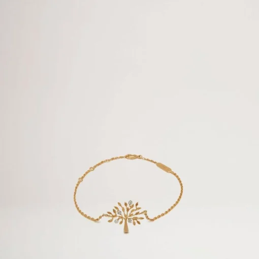 Mulberry Tree Bracelet Brass Metal