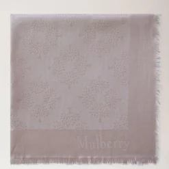 Mulberry Tree Square Silk Organic Cotton Rosewater
