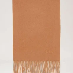 Mulberry Tørklæde - Cashmere Scarf Dark Camel