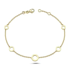 Nuran Ayla 14kt Guld Armbånd