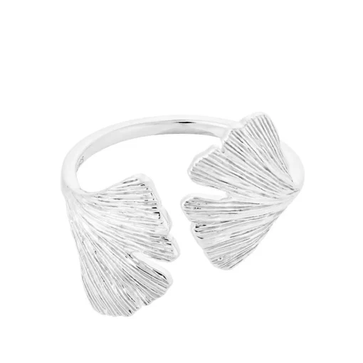 Pernille Corydon Biloba Ring sølv - R-343-S