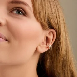 Pernille Corydon Double Wave Forgyldt Ear Cuff