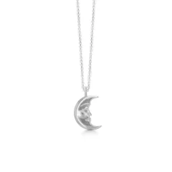 Polar Jewelry Moon Sølv Halskæde