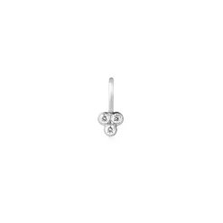 Ro Copenhagen 18kt Orbit Dot Diamant Vedhæng Hvidguld