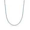 Studio Z Evergreen Halskæde Med London Blue Topas - 8226851