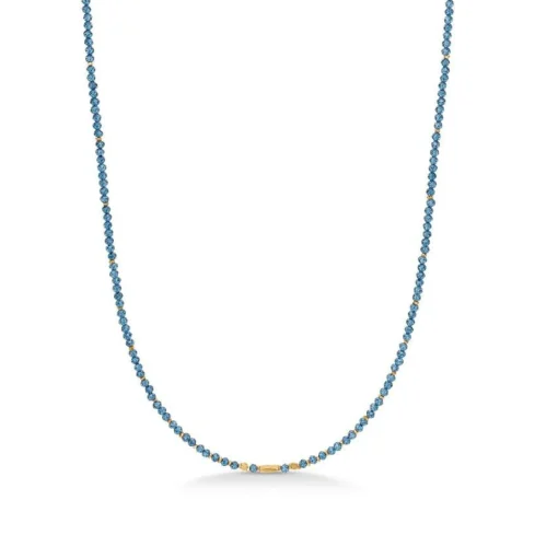 Studio Z Evergreen Halskæde Med London Blue Topas - 8226851