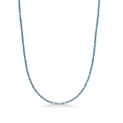Studio Z Evergreen Halskæde Med London Blue Topas - 8126851