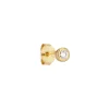 The Earring Shop Petite Hvid Zirkonia Ørestik - SS2114