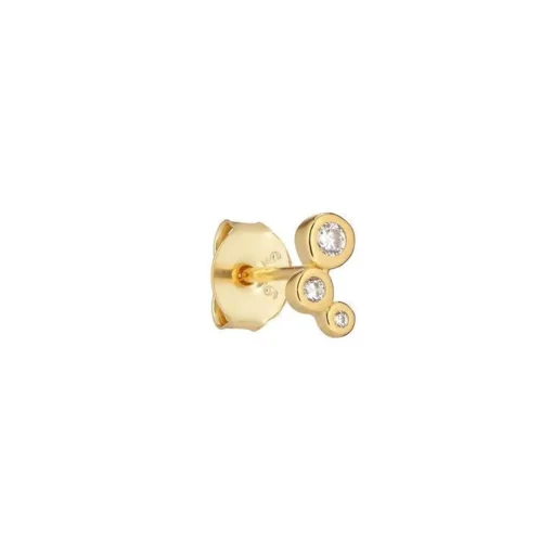 The Earring Shop Trinity Forgyldt Ørestik - SS2106