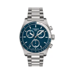 TISSOT PR516 CHRONOGRAPH MED BLÅ URSKIVE