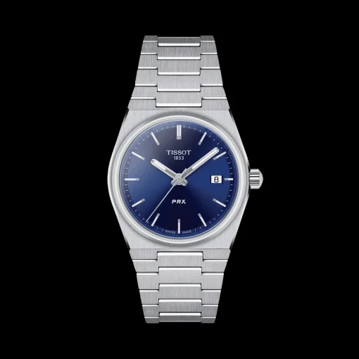 TISSOT PRX MED BLÅ URSKIVE 35MM